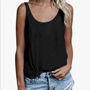 Black tank top size small